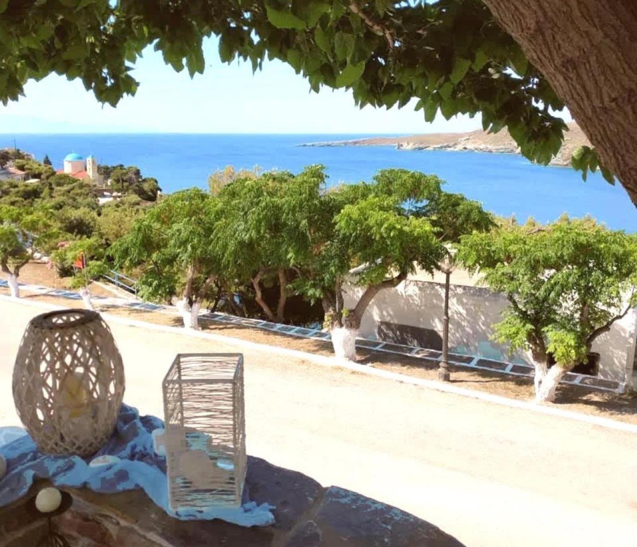 בית נופש Kythnos Aegean Bliss - Seaview Getaway *